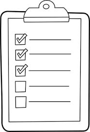 clipboard and checklist 